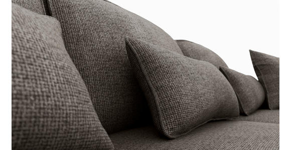 ECKSOFA Greige Chenille  - Greige/Grau, KONVENTIONELL, Kunststoff/Textil (293/205cm) - Carryhome