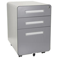 RULLHURTS 40/60/50 cm  - vit/grå, Modern, metall/plast (40/60/50cm) - MID.YOU