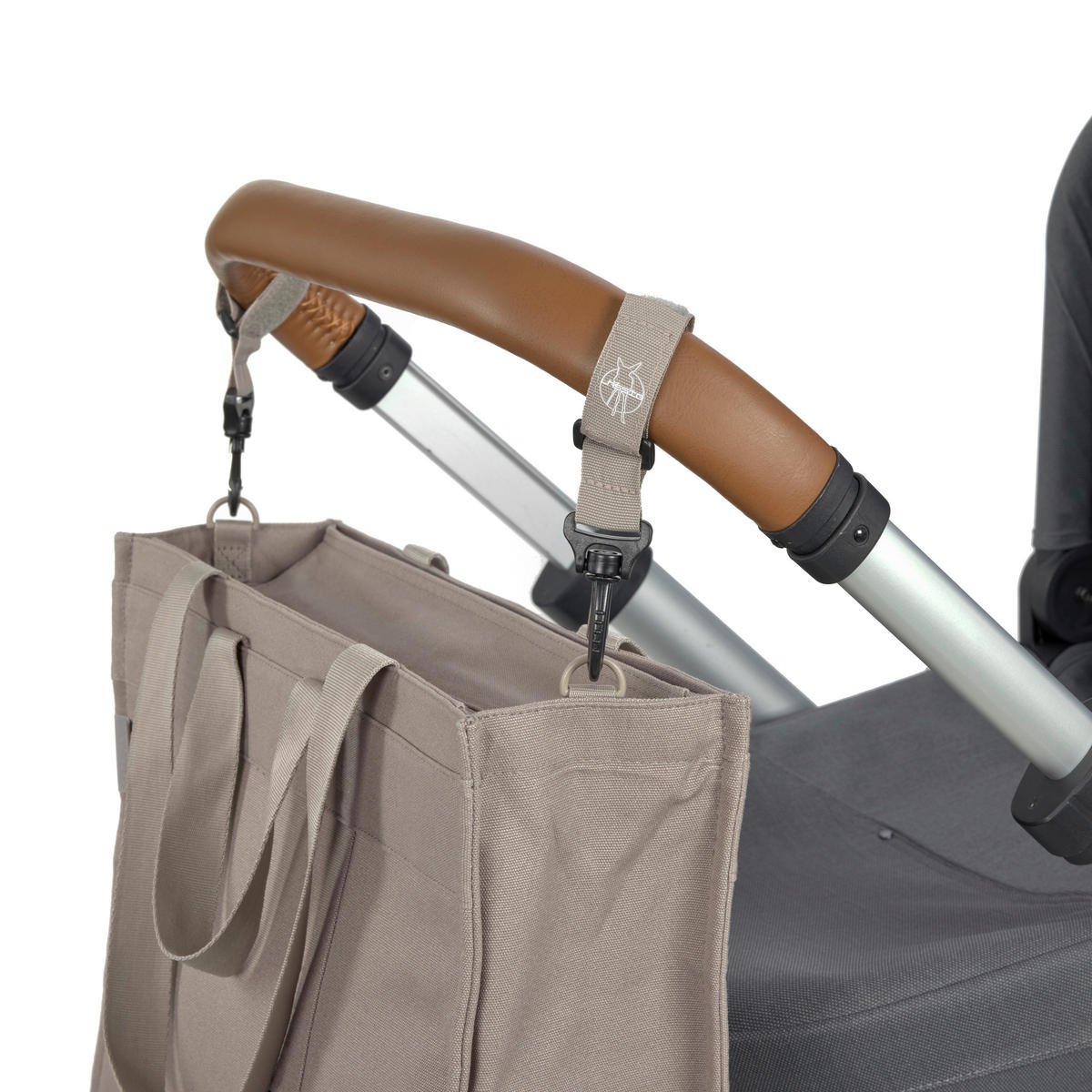 WICKELTASCHE  - Taupe, Basics, Textil (43/13/32cm) - Lässig