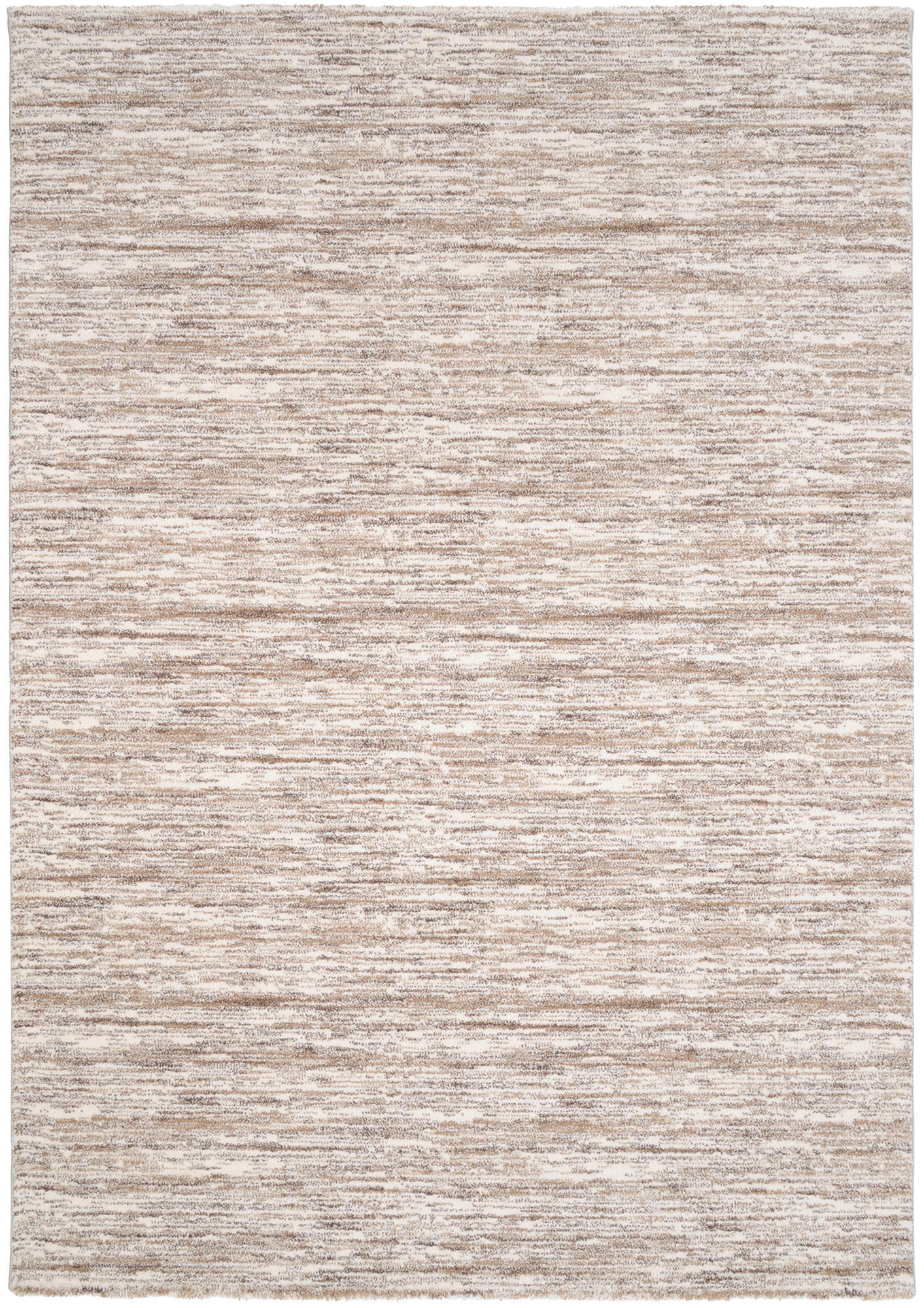 FLACHWEBETEPPICH  Wohnzimmer 200/290 cm Sofi Lori Braun, Creme rechteckig  - Creme/Braun, Design, Textil (200/290cm) - Novel