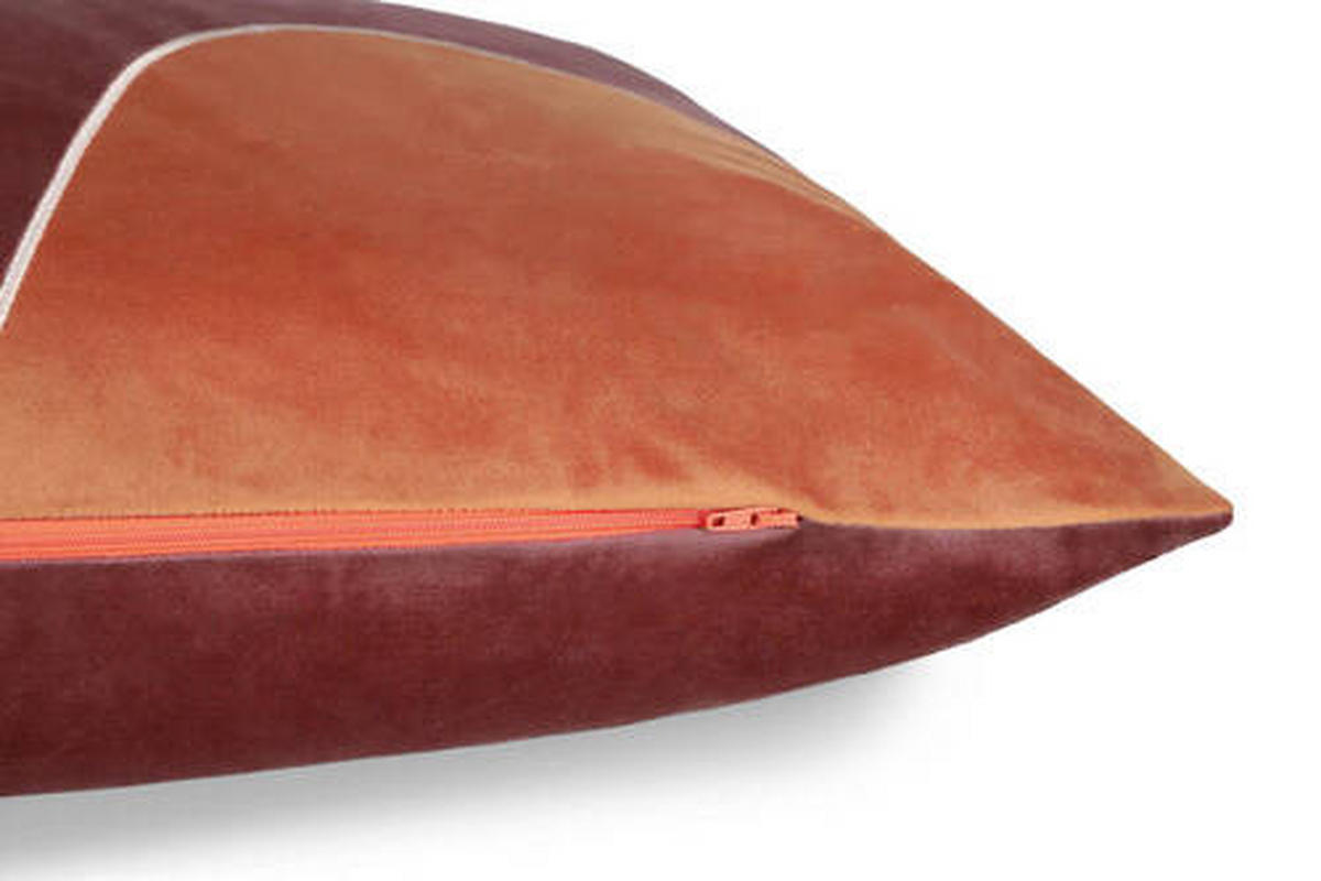 POŤAH NA VANKÚŠ  38/58 cm - oranžová/béžová, Basics, textil (38/58cm) - Esprit