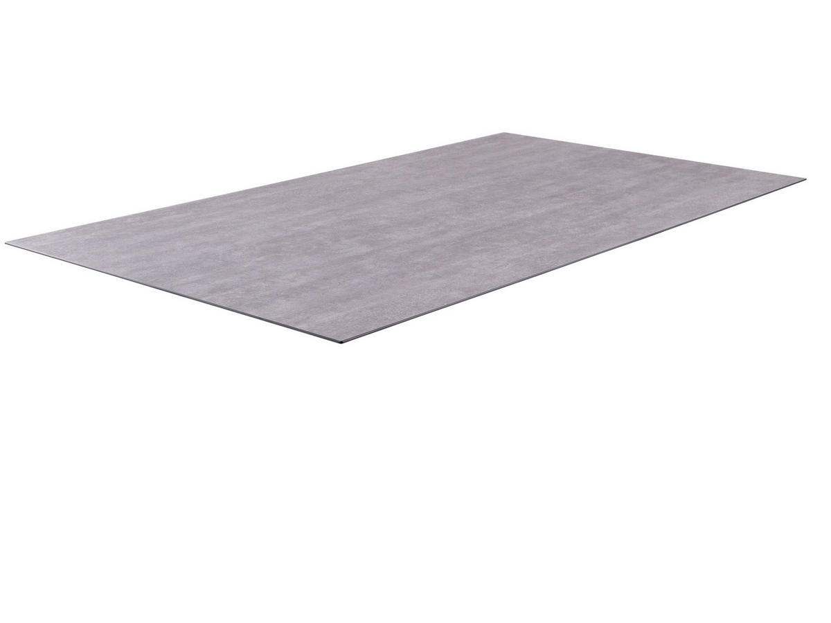 GARTENTISCHPLATTE Kunststoff Grau  - Grau, Design, Kunststoff (210/100/1,3cm) - Zebra 