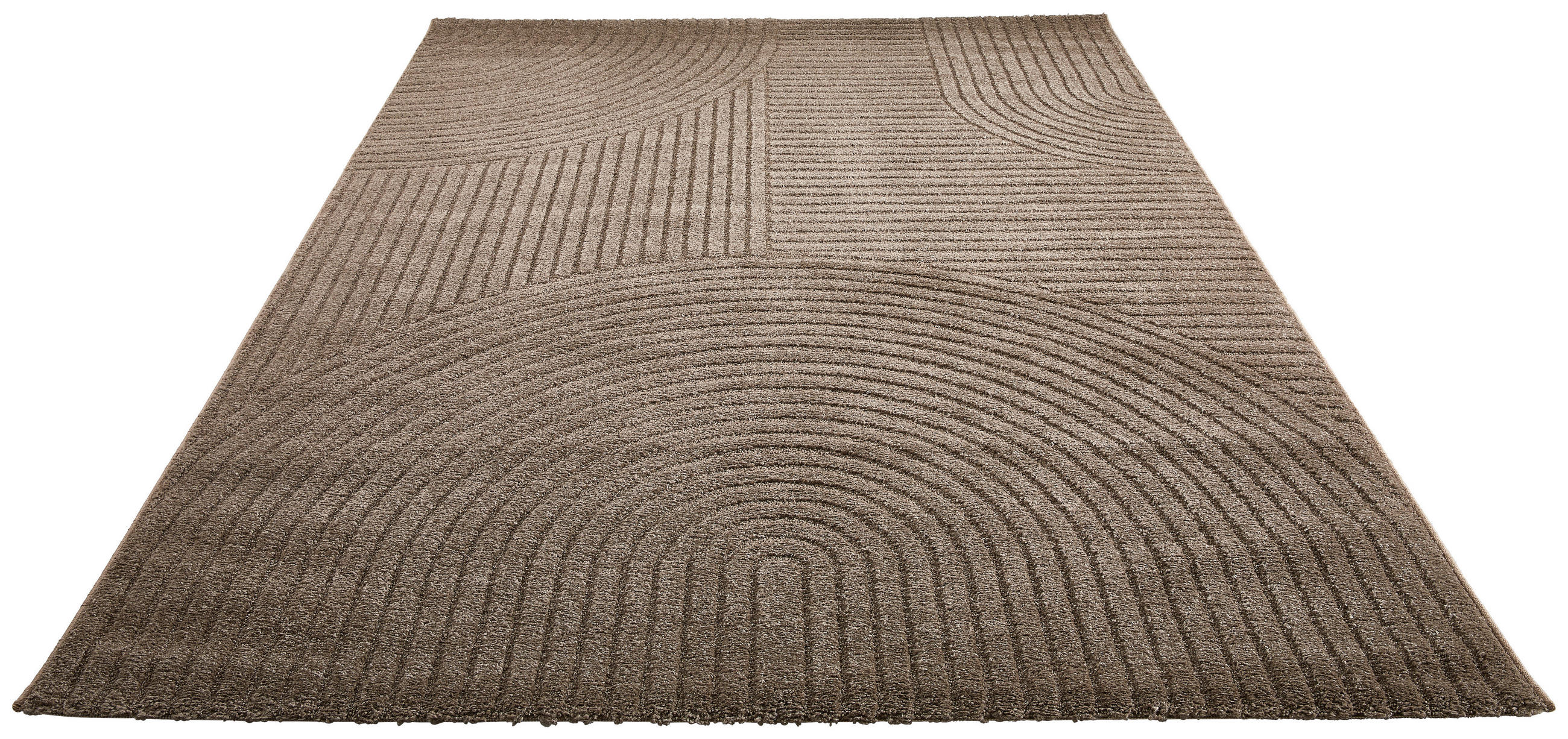 Thumbnail - Novel Webteppich, Braun, Textil, Boho, rechteckig, 200x290 cm, ISO 9001, Bsci, Oeko-Tex® Standard 100, Made in Turkey, f...