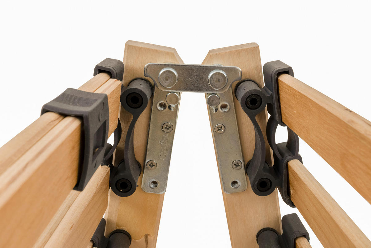 LATTENROST klappbar 140/200 cm Mittelzone verstellbar, Birke  - Naturfarben, Basics, Holz (140/200cm) - MID.YOU