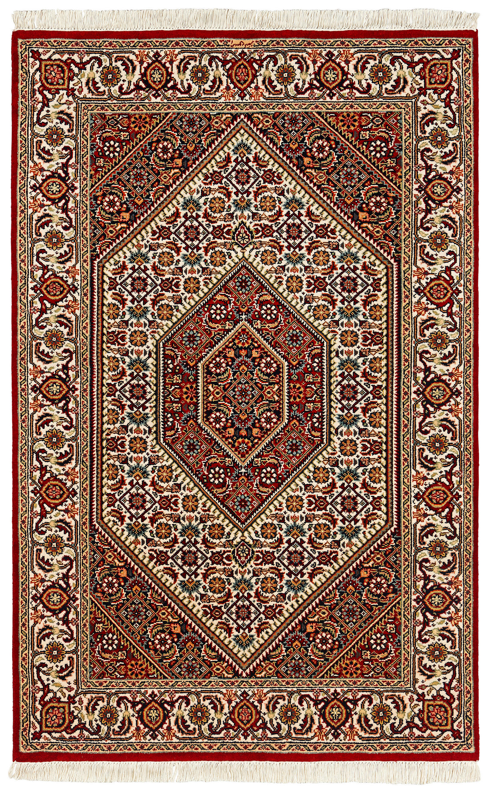 ORIENTÁLNY KOBEREC, 200/300 cm, hnedá, krémová - hnedá/krémová, Konventionell, textil (200/300cm) - Cazaris