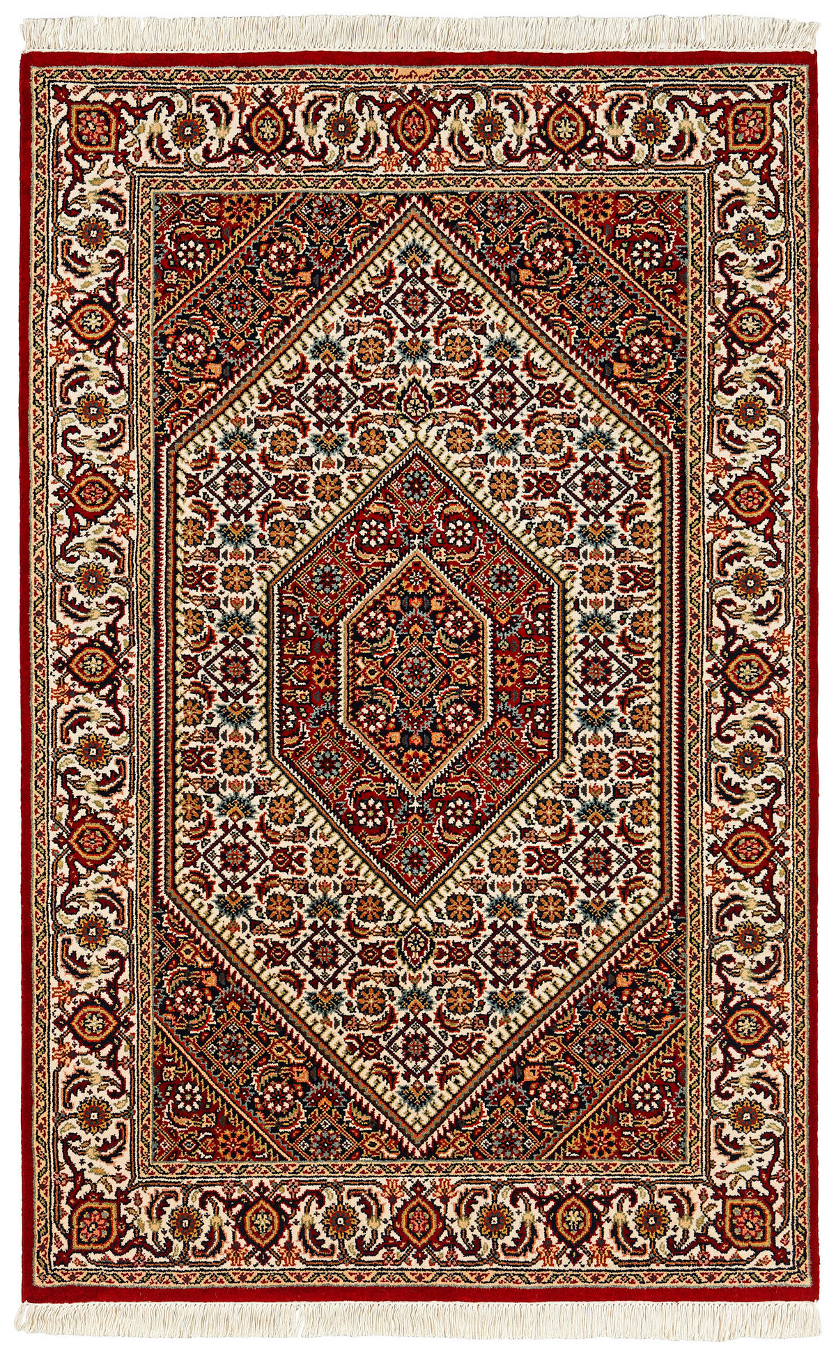 ORIENTÁLNÍ KOBEREC, 200/300 cm, hnědá, krémová - krémová/hnědá, Konvenční, textil (200/300cm) - Cazaris