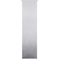 FLÄCHENVORHANG   halbtransparent   60/245 cm  - Grau, Basics, Textil (60/245cm) - Novel