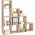 REGALELEMENT Sonoma Eiche  - Sonoma Eiche, Design, Holzwerkstoff (149/150/35cm) - Carryhome
