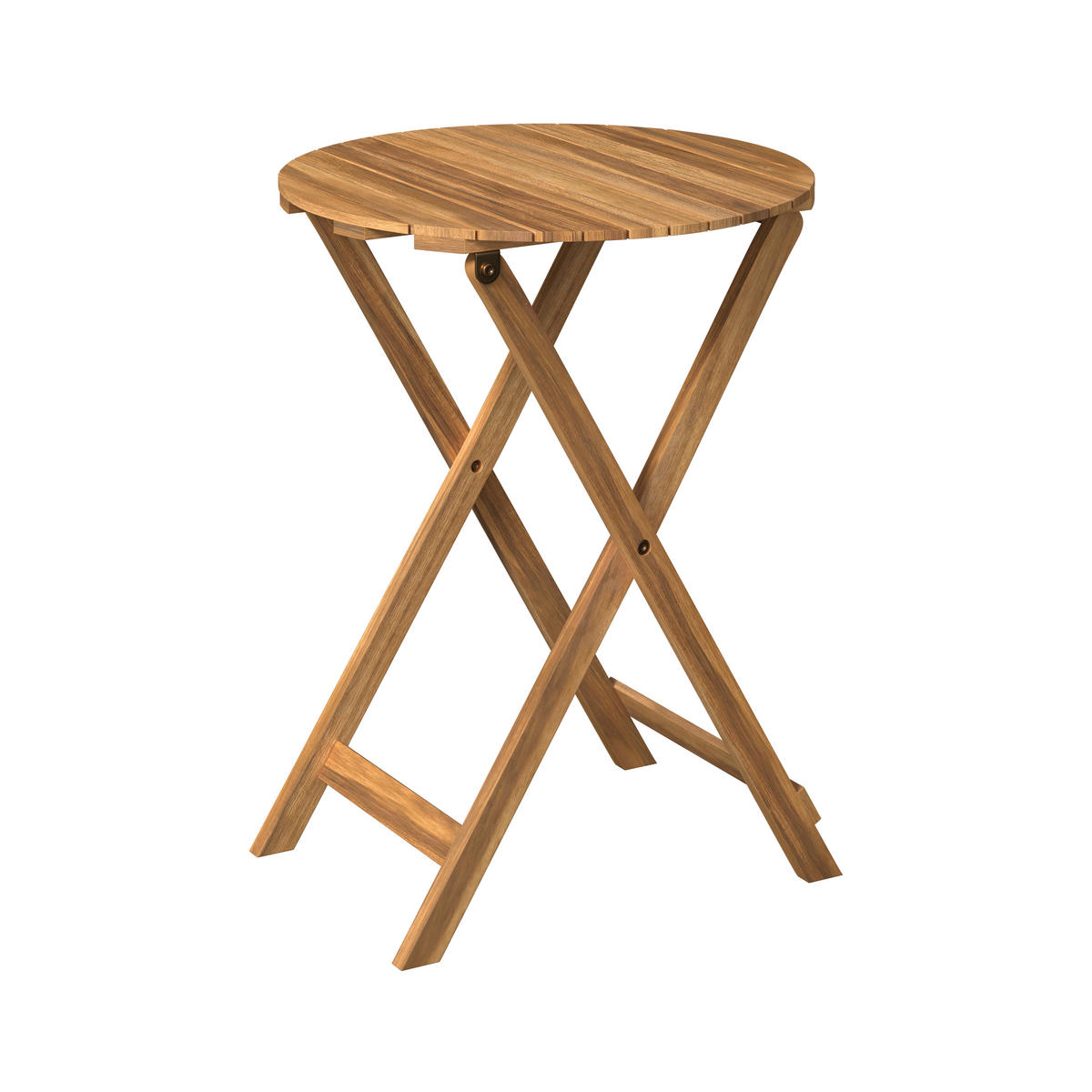 BALKONSET   - Akaziefarben, MODERN, Holz (57/57/74cm) - Ambia Garden