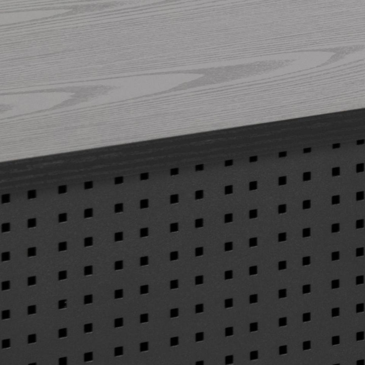 TV-BÄNK 140/44,5/40 cm  - svart, Modern, metall/trämaterial (140/44,5/40cm) - Best Price
