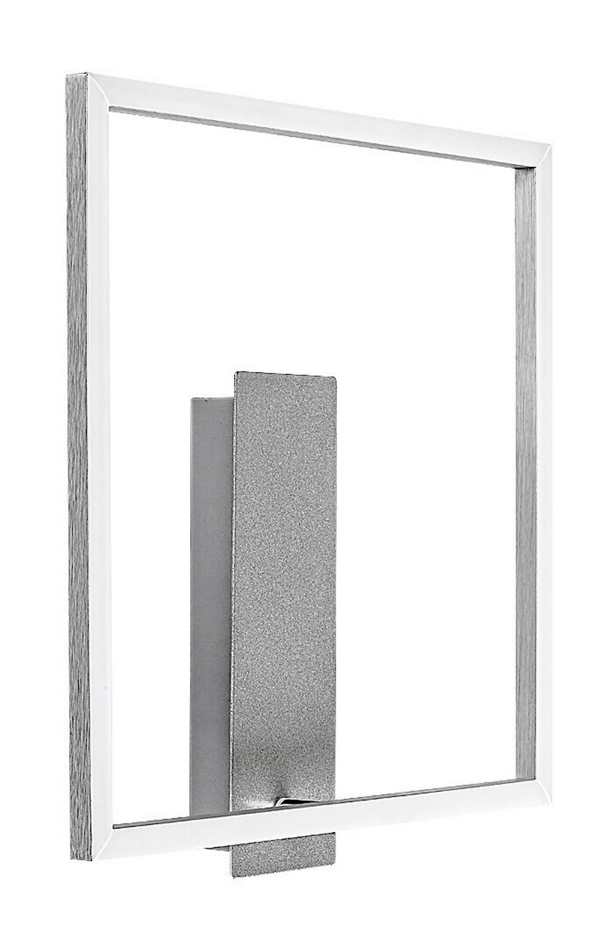 LED SVJETILJKA ZIDNA Tumnus  - bijela/srebrne boje, Trend, metal/plastika (30/32cm)