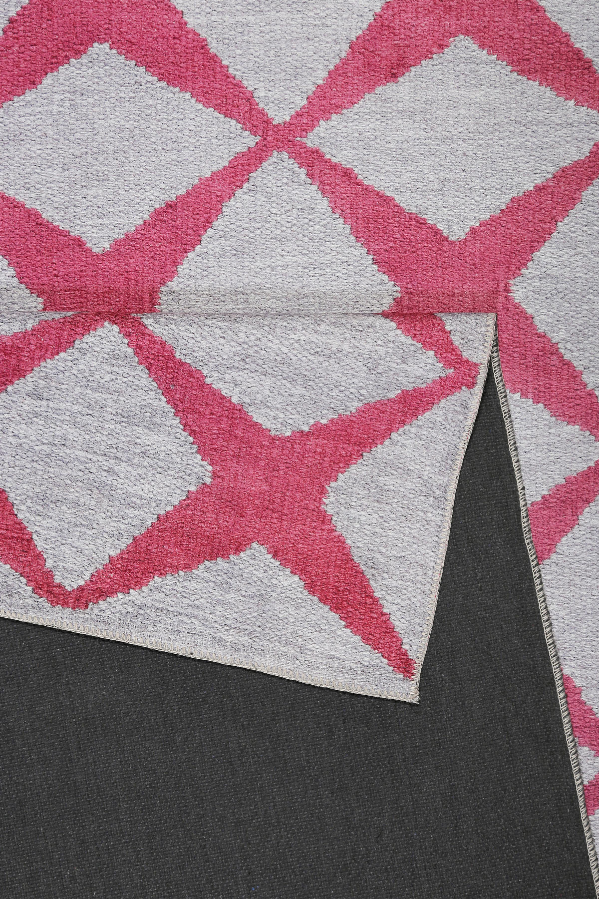 FLACHWEBETEPPICH 130/190 cm Caledon Bordeaux, Sandfarben  - Sandfarben/Bordeaux, KONVENTIONELL, Textil (130/190cm) - Esprit