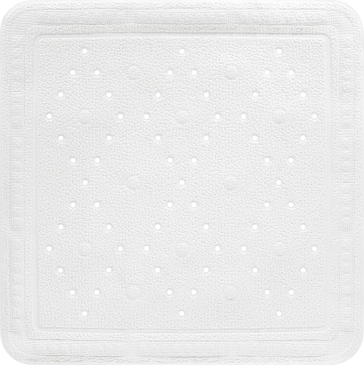 DUSCHEINLAGE Kunststoff  - Weiß, Basics, Kunststoff (55/55cm) - Grund