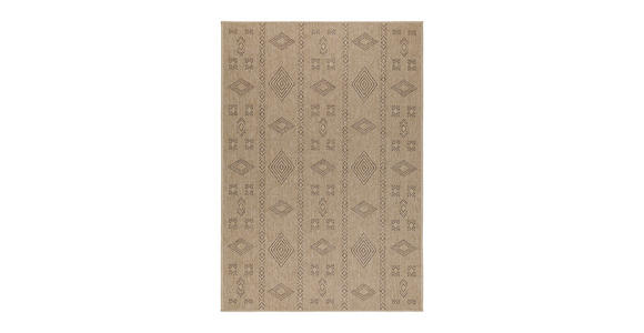 OUTDOORTEPPICH 160/230 cm Dhaka Beige  - Beige, Basics, Textil (160/230cm) - Novel