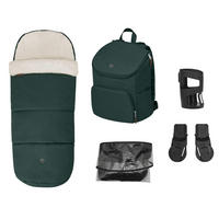 KINDERWAGENAUSSTATTUNG Oxford  - Grün, Basics, Kunststoff/Textil - Maxi-Cosi