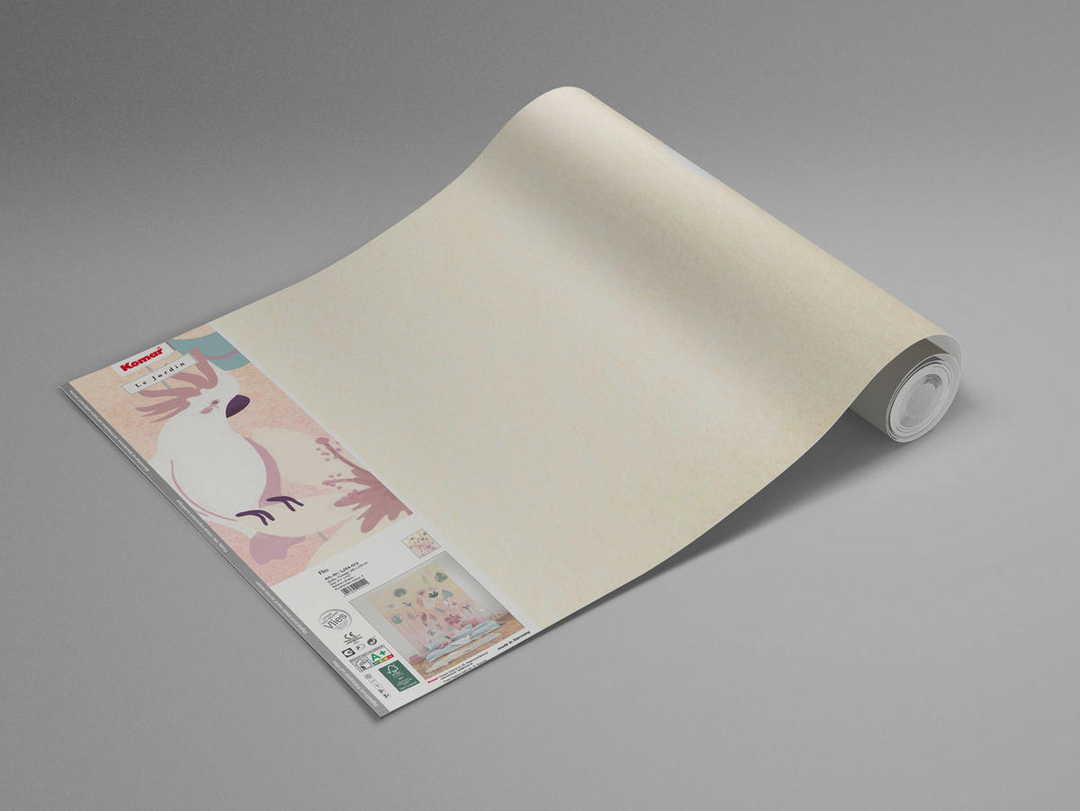 NON WOVEN-TAPET 200/250 cm  - multicolor, Basics (200/250cm) - Komar
