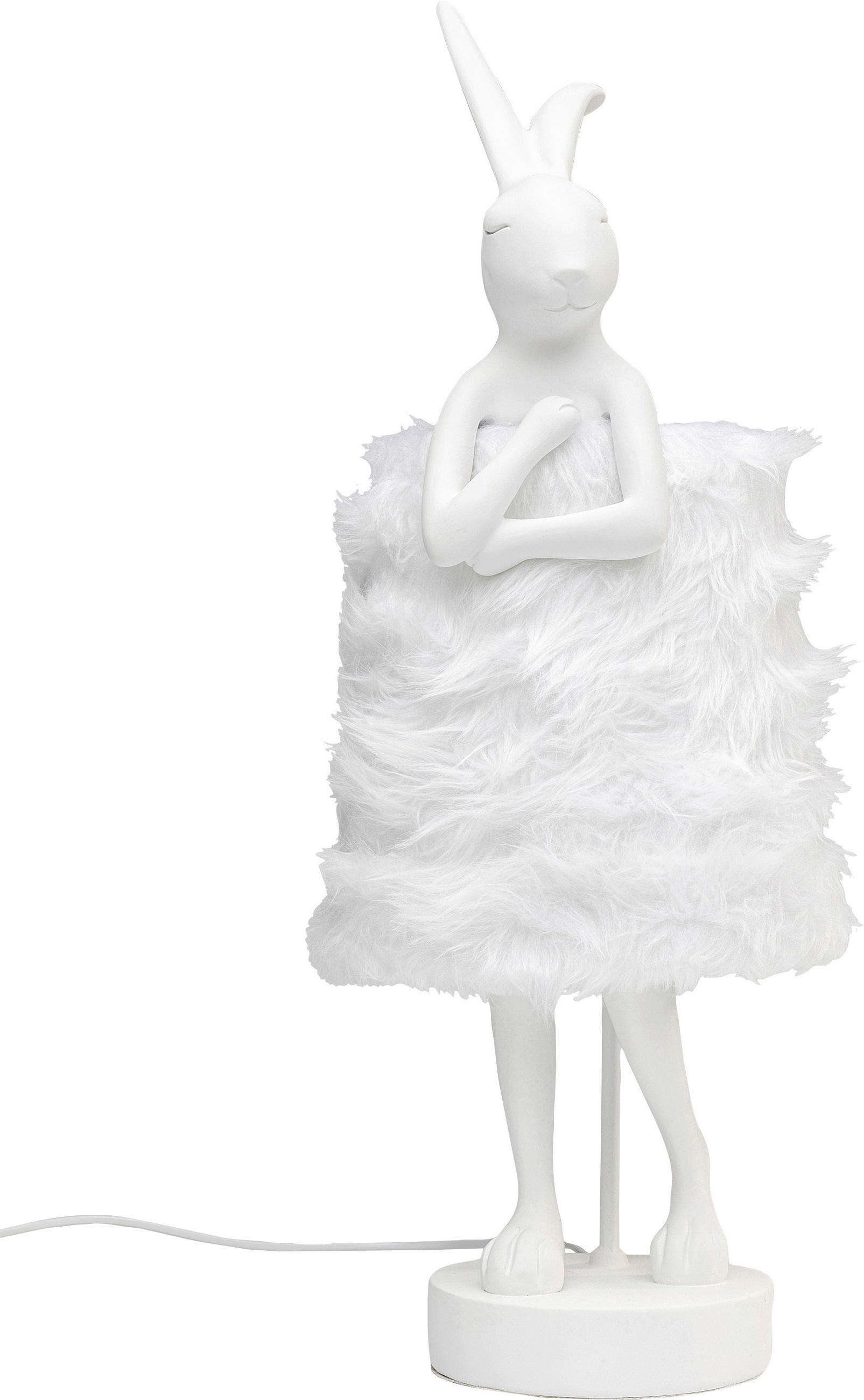 Kare-Design Tischleuchte Animal Rabbit Weiß 24x26x68.2 cm