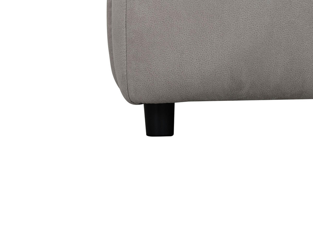 SCHLAFSOFA Leinenoptik Taupe  - Taupe/Schwarz, Design, Kunststoff/Textil (198/91/100cm) - Carryhome