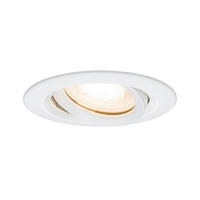 DECKENSTRAHLER 9,3 cm  - Zinkfarben/Alufarben, Design, Metall (9,3cm) - Paulmann