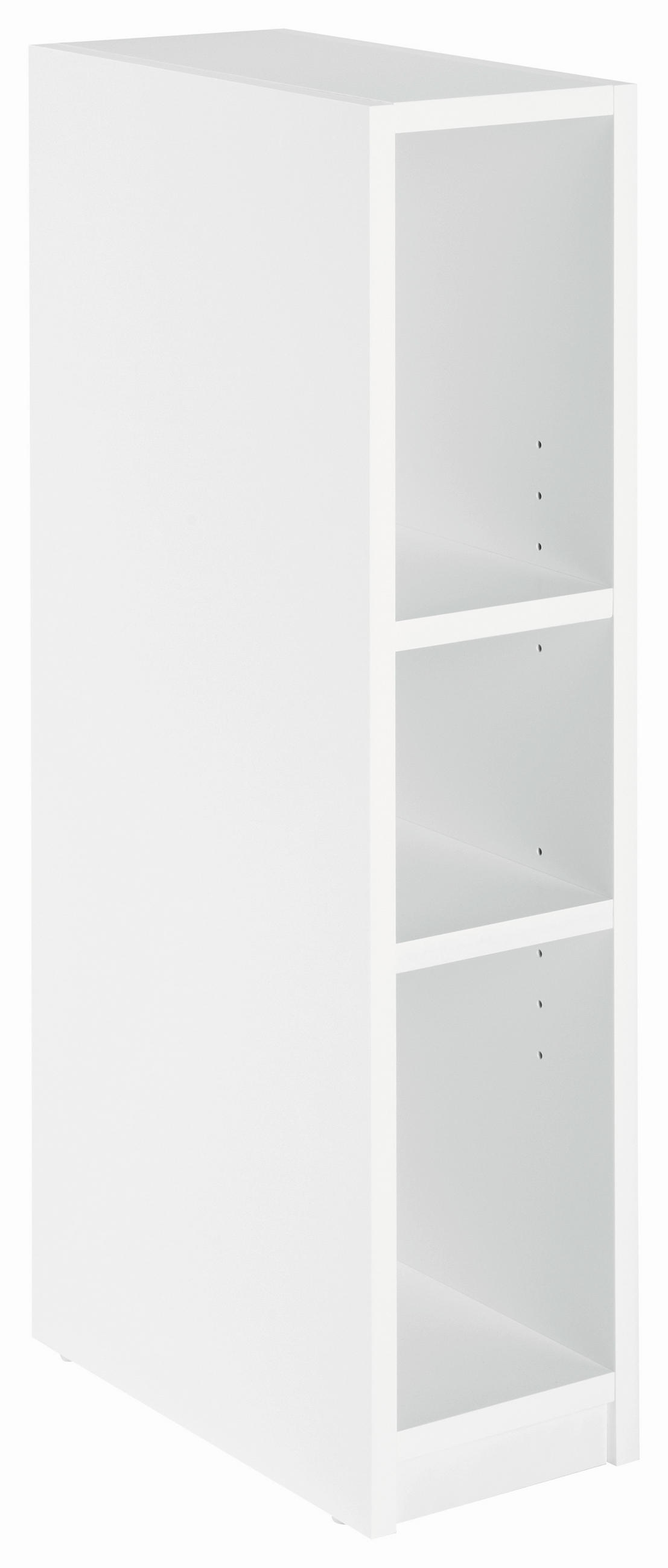 DODATNA POLICA ZA BEBI KOMODU - bela, Trendi, pločasti materijal (21/85/30cm) - My Baby Lou