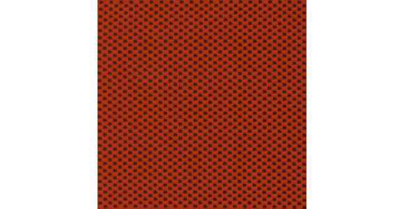 ECKSOFA in Struktur Dunkelorange 313/233 cm - Dunkelorange/Schwarz, Design, Kunststoff/Textil (313/233cm) - Emilio Belluti