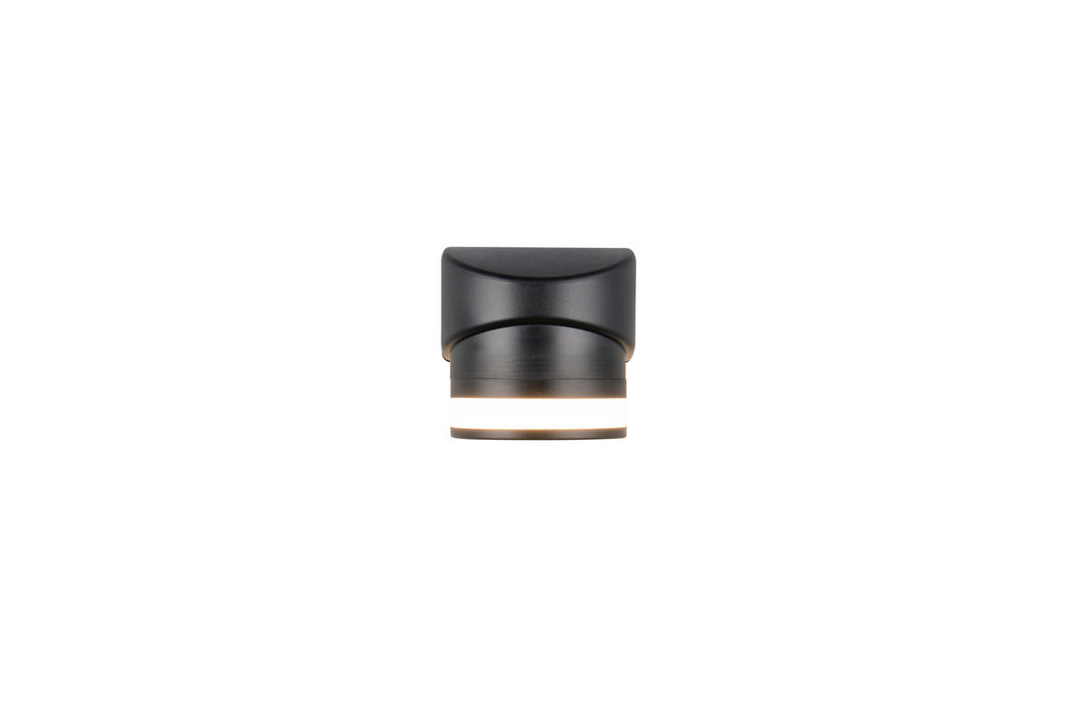 AUßENWANDLEUCHTE Cusco 10/10.5/12 cm  - Schwarz, Design, Kunststoff (10/10.5/12cm)