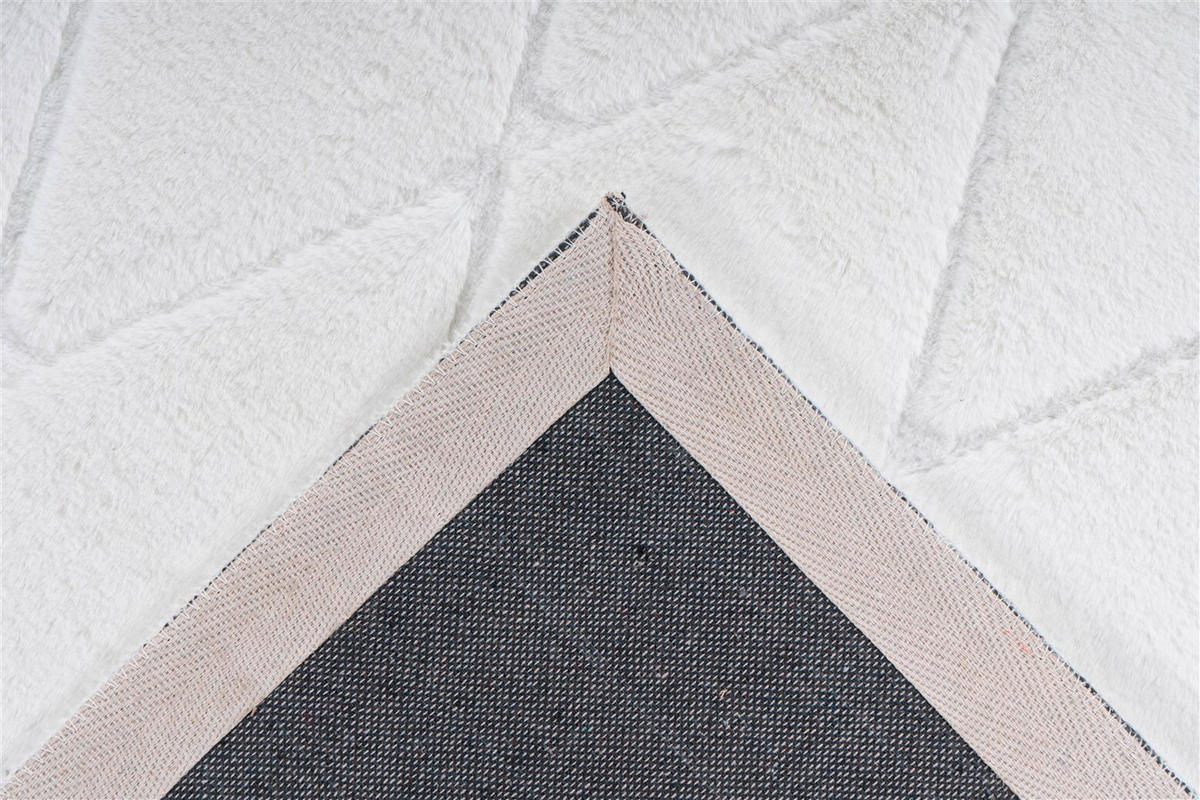 LÄUFER 80/250 cm Vivica 225 Weiß  - Weiß, KONVENTIONELL, Textil (80/250cm)