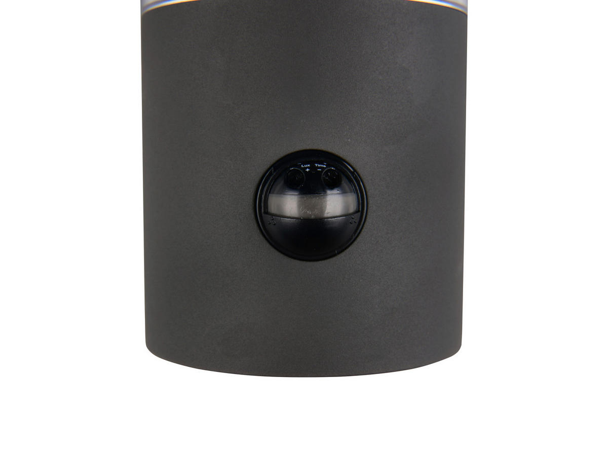 AUßENWANDLEUCHTE Tagus 12/24/20,3 cm  - Transparent/Anthrazit, Design, Kunststoff/Metall (12/24/20,3cm) - Trio Leuchten