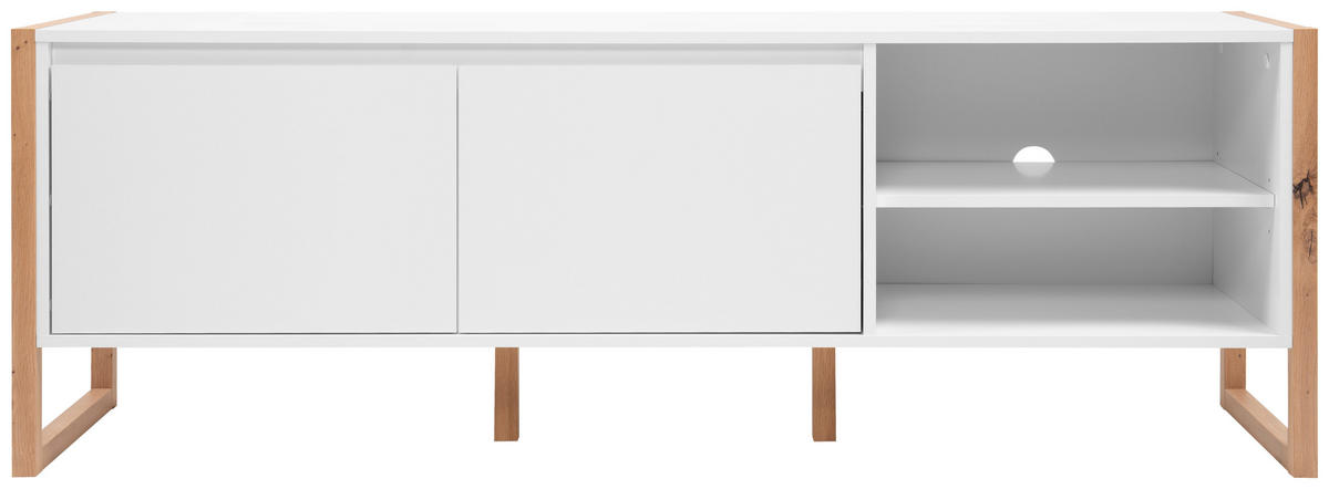 TV-ELEMENT 160/55/40 cm  - Weiß/Eiche Artisan, Design, Holzwerkstoff (160/55/40cm) - MID.YOU
