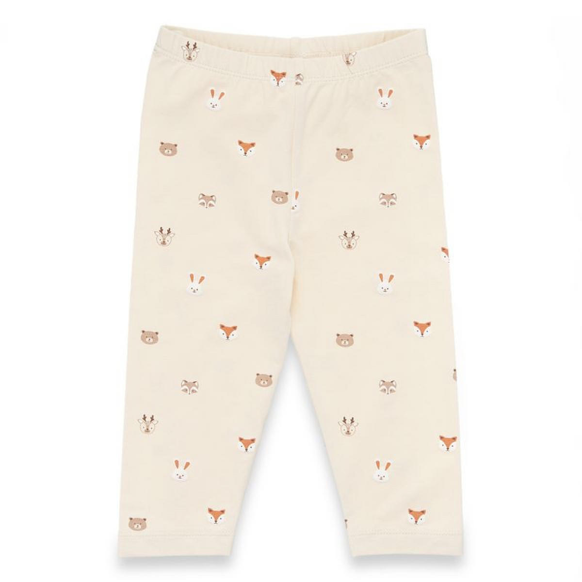 LEGGINGS Forest Animals  - Creme, Natur, Textil (86null) - Avelia