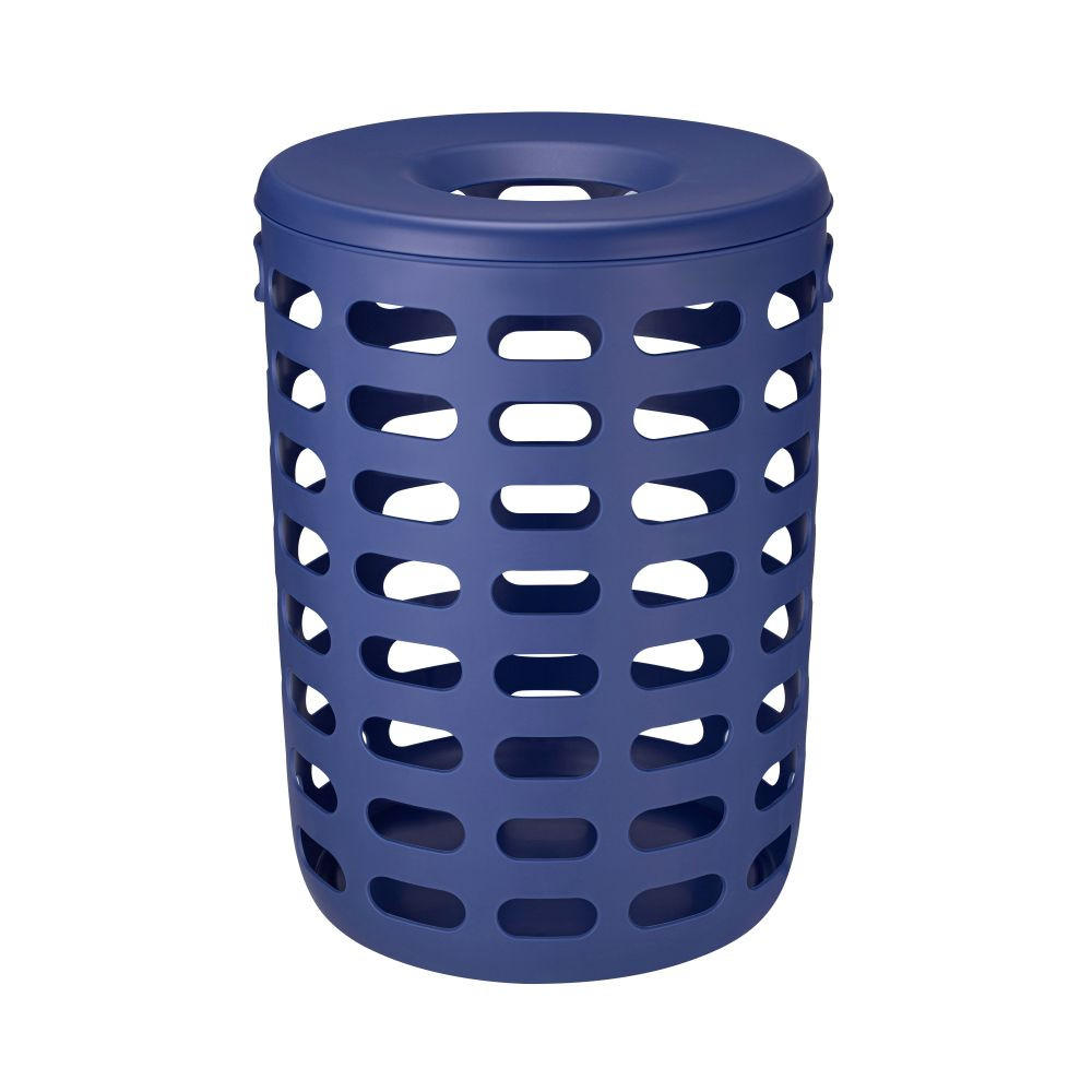 WÄSCHESAMMLER - Blau, Basics, Kunststoff (40/55cm) - Blomus