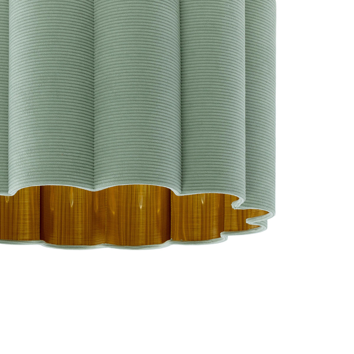 DECKENLEUCHTE  40/32 cm    - Goldfarben/Schwarz, Trend, Kunststoff/Textil (40/32cm) - Novel