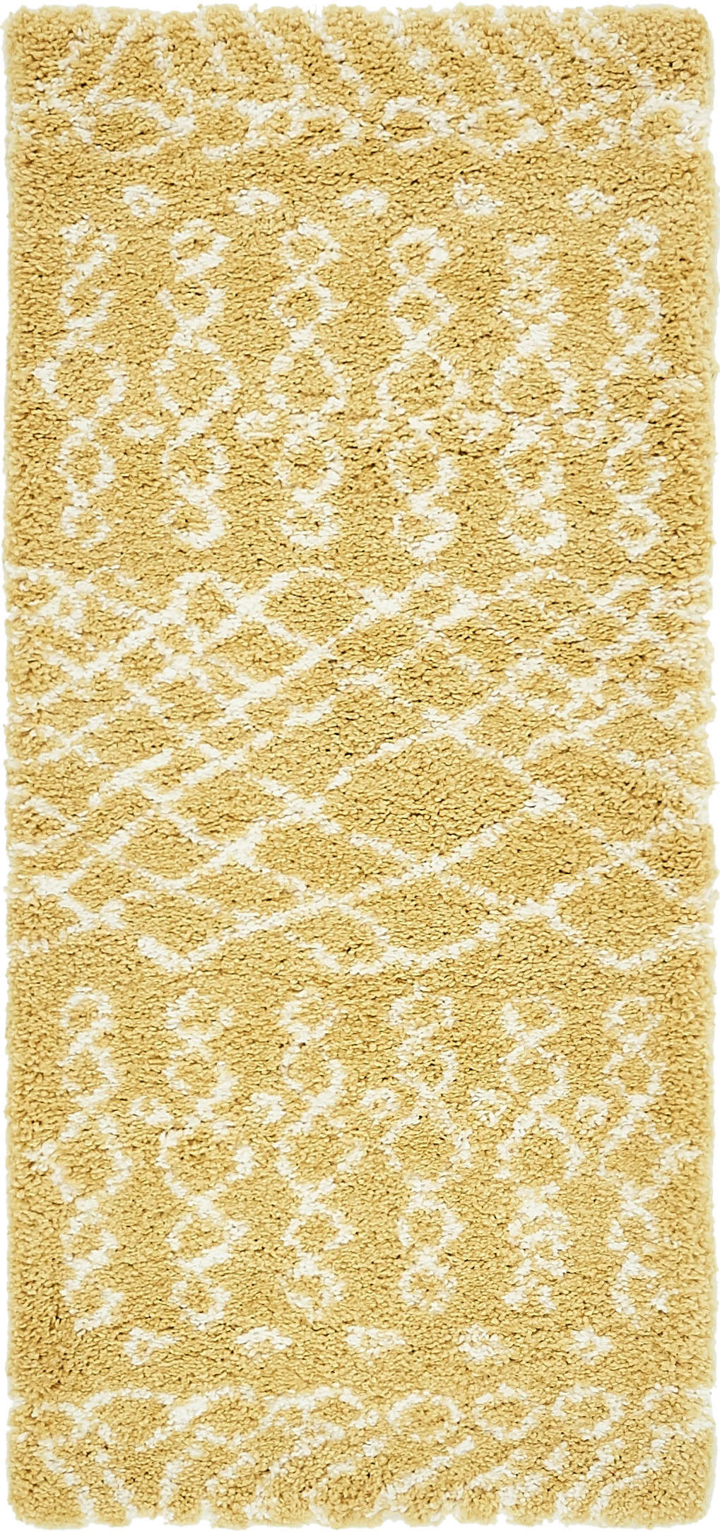 WEBTEPPICH 80/185 cm  - Gelb, Basics, Textil (80/185cm)