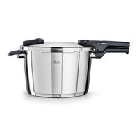 SCHNELLKOCHTOPF VITAQUICK® Poliert 8.0 L  - Silberfarben, Basics, Metall (26cm) - Fissler