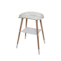 BADEWANNENSTÄNDER Sense  - Buchefarben/Weiß, Basics, Holz/Kunststoff (49,8/60/83,4cm) - Bebe Jou