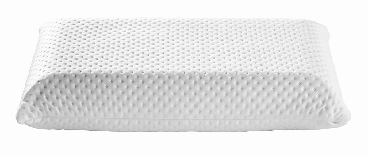 NACKENSTÜTZKISSEN  40/80 cm  - Weiß, Basics, Textil (40/80cm) - Novel