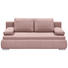 SCHLAFSOFA in Textil, Holzwerkstoff Rosa - Pink/Silberfarben, KONVENTIONELL, Holzwerkstoff/Kunststoff (208/95/105cm) - Carryhome SCHLAFSOFA in Textil, Holzwerkstoff Rosa - Pink/Silberfarben, KONVENTIONELL, Holzwerkstoff/Kunststoff (208/95/105cm) - Carryhome