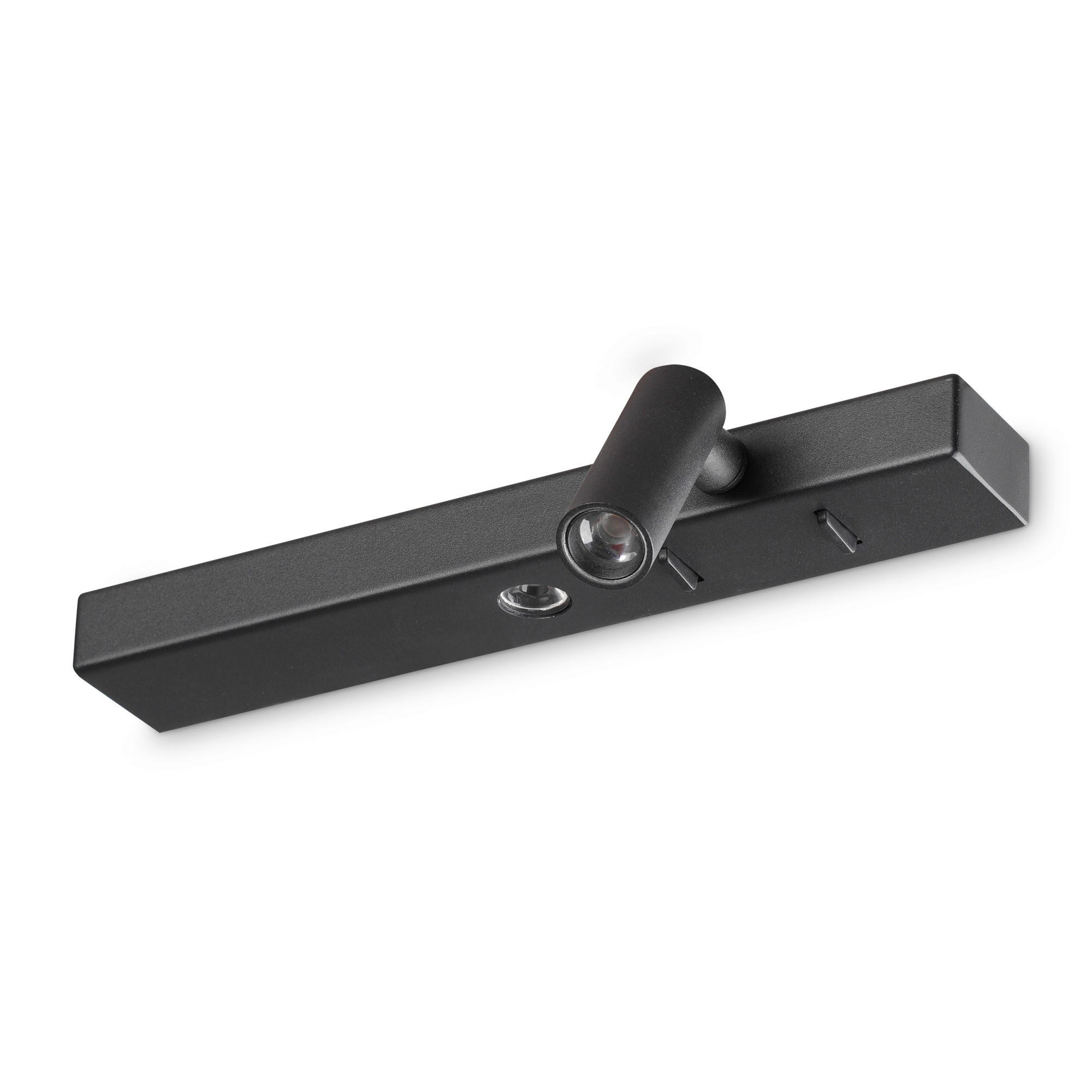 LED-WANDLEUCHTE 22/6/6,5 cm   - Schwarz, Basics, Metall (22/6/6,5cm) - Ideal Lux