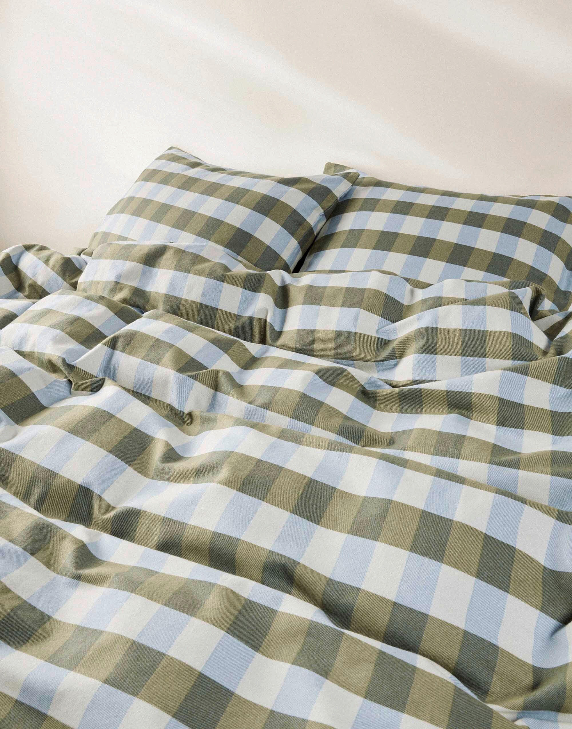 BETTWÄSCHE Mare Flanell 200/200 cm  - Blau, KONVENTIONELL, Textil (200/200cm) - Marc O'Polo