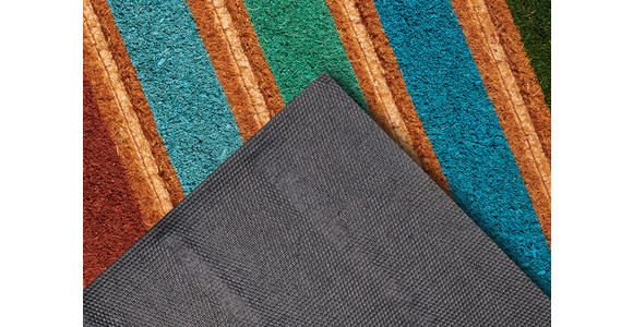 KOKOSMATTE 45/75 cm Mix Mats  - Multicolor, Basics, Naturmaterialien/Kunststoff (45/75cm) - Esposa
