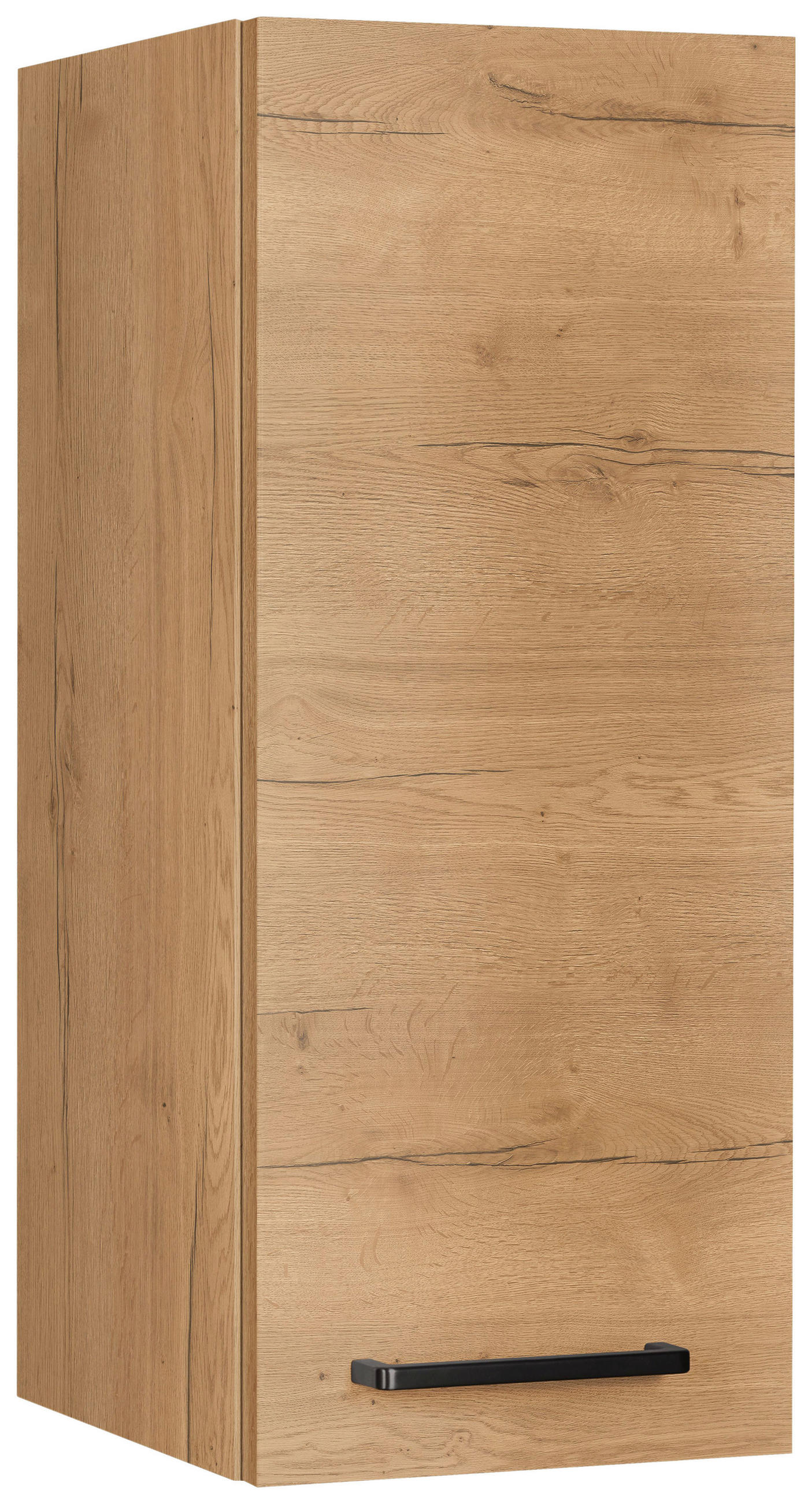 KÜCHENOBERSCHRANK 30/72/35 cm  in Eichefarben  - Eichefarben/Schwarz, MODERN, Holzwerkstoff/Metall (30/72/35cm) - Nobilia