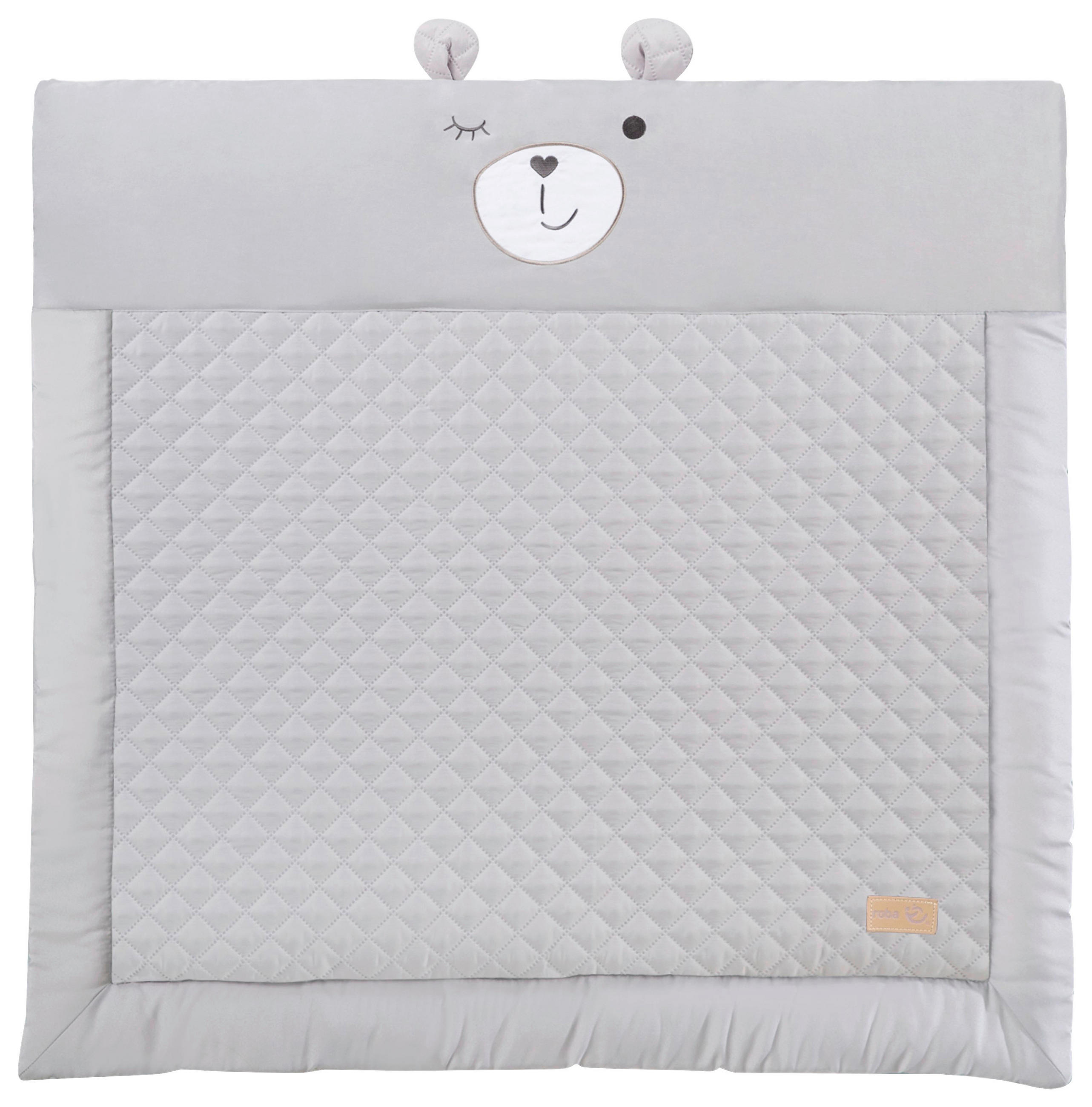 Krabbeldecke Roba Style  - Hellgrau, Konventionell, Textil (85/45/75cm) - Roba