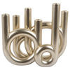 KERZENHALTER - Goldfarben, Basics, Stein (35/32,5/13,5cm) - Present Time