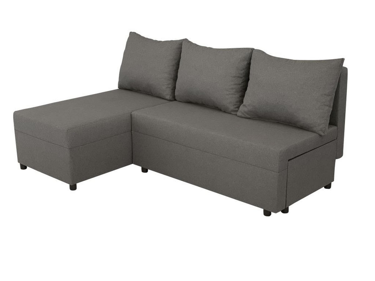 SJEDEĆA GARNITURA tekstil  siva, svijetlo smeđa   - siva/svijetlo smeđa, Moderno, tekstil (191/131cm) - Ti'me