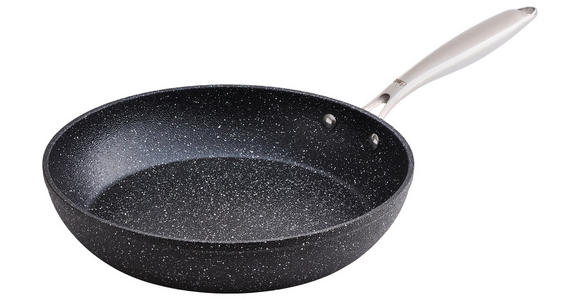 PFANNE Keramikbeschichtung - Edelstahlfarben/Schwarz, Basics, Metall (28/5,7cm) - Homeware Profession.