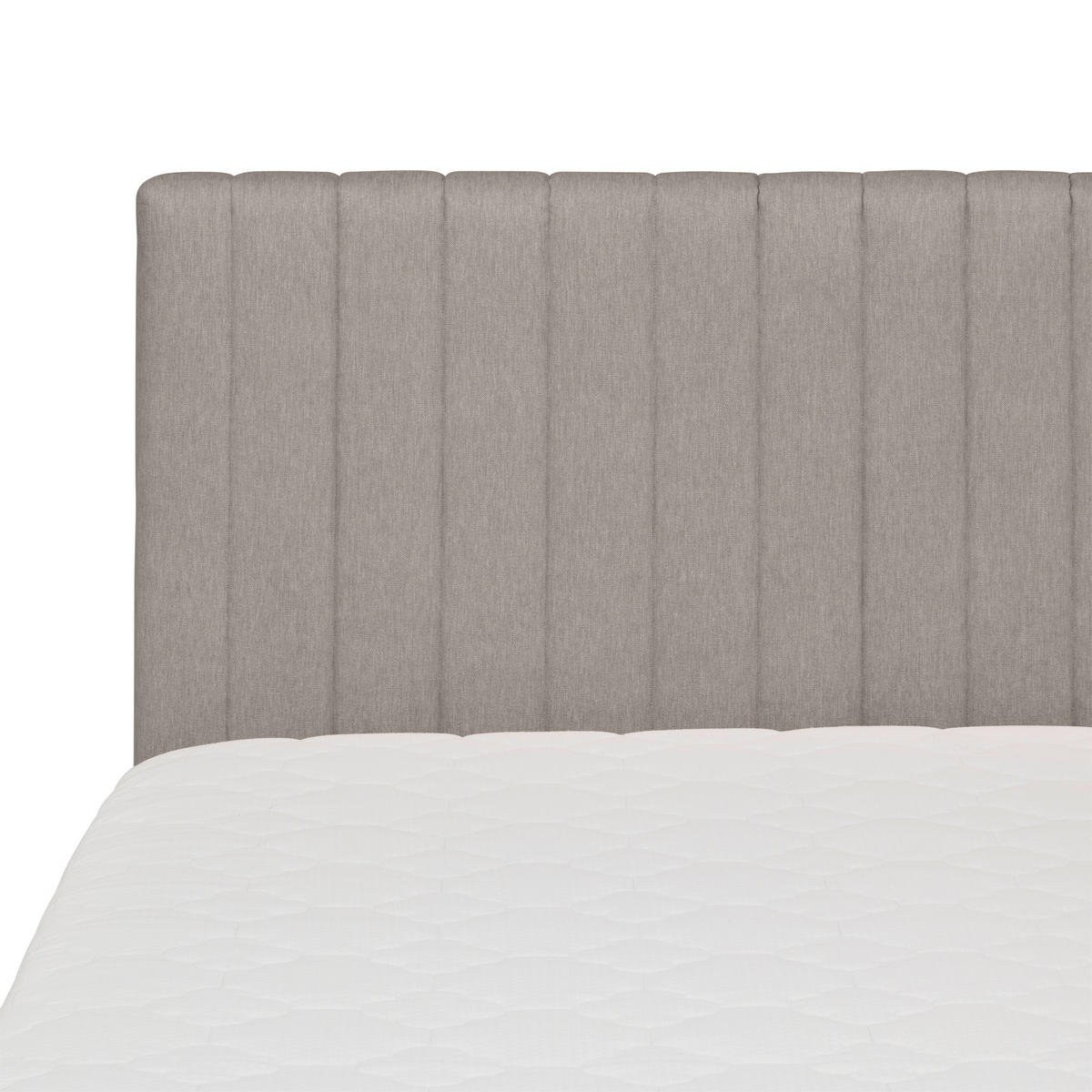 BOXBETT 140/200 cm  in Hellgrau  - Hellgrau, Modern, Holz/Textil (140/200cm) - MID.YOU