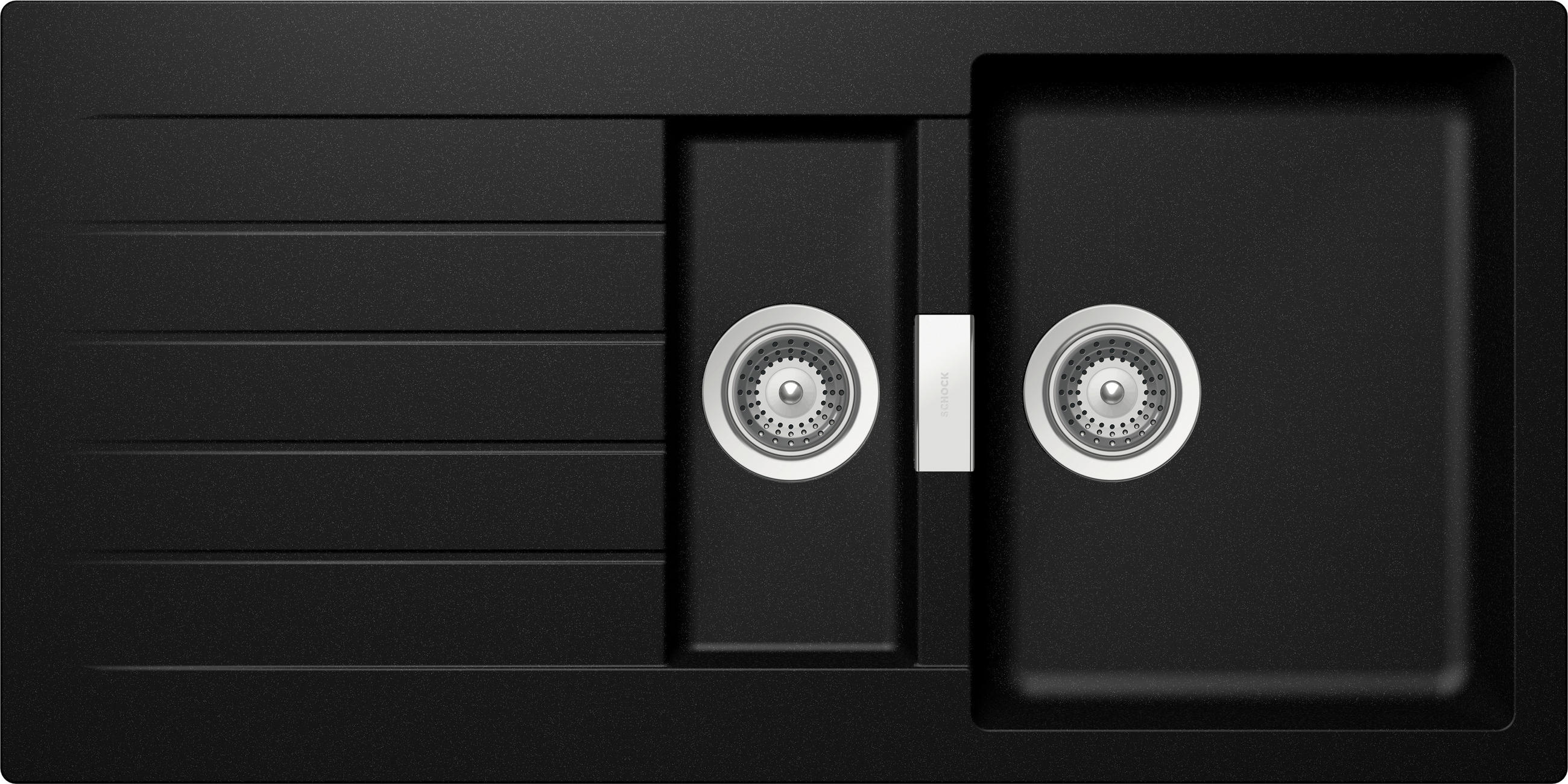 SPÜLE SIGD150AMAG  - Dunkelgrau, Basics, Stein (100/50cm) - Schock