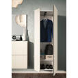 GARDEROBENSCHRANK 60/165/33 cm  - Sandfarben, Design, Holzwerkstoff (60/165/33cm) - Moderano