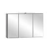 SPIEGELSCHRANK 100/64/20 cm  - Graphitfarben, Natur, Holzwerkstoff (100/64/20cm) - Xora
