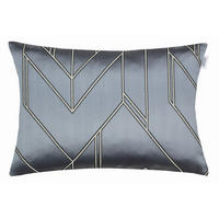 KISSENHÜLLE Elian 38/58 cm  - Anthrazit/Creme, KONVENTIONELL, Textil (38/58cm) - Schöner Wohnen